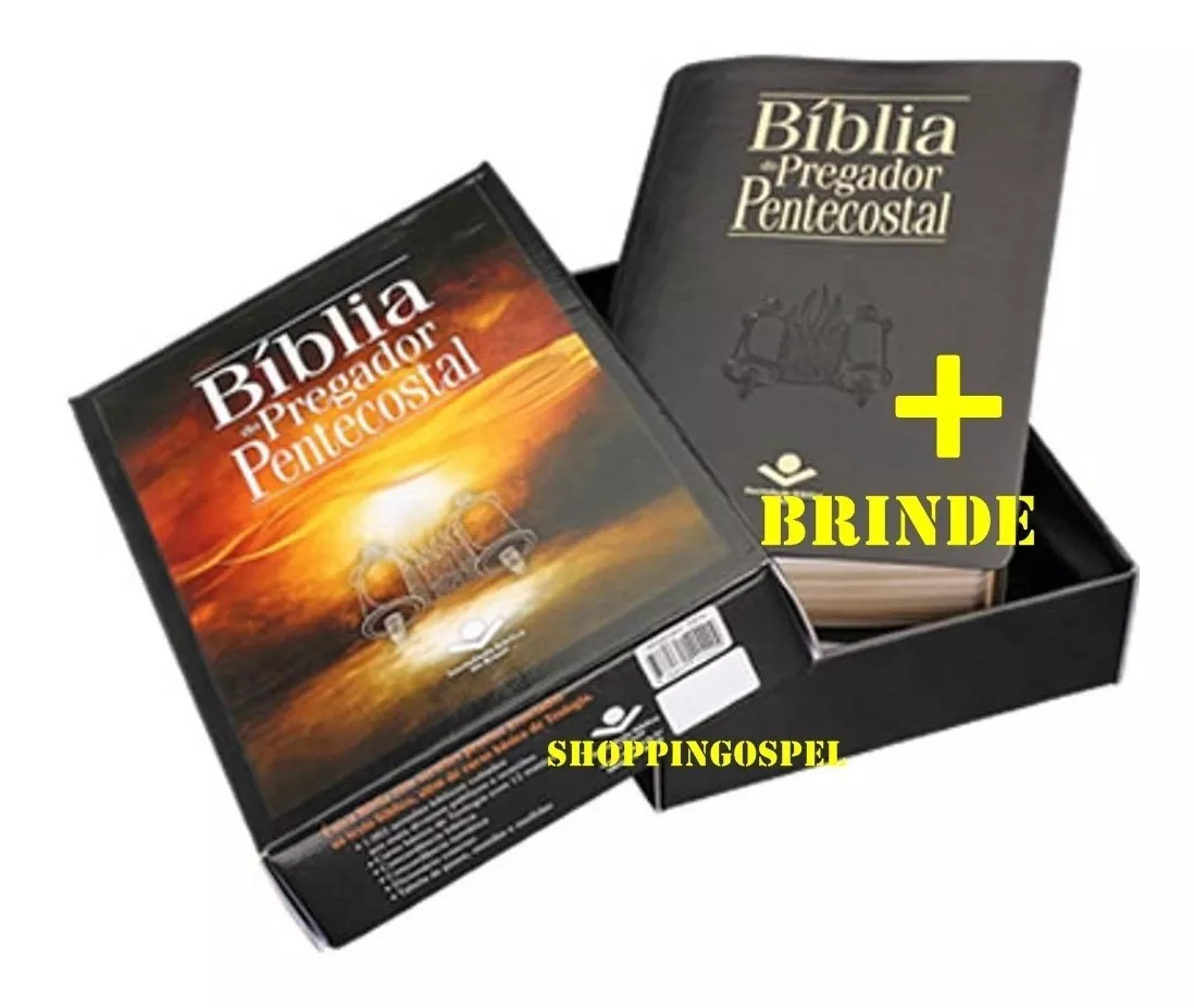 Bíblia Do Pregador Pentecostal De Estudo+teologia Basica