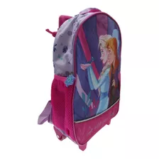 Mochila Con Ruedas Frozen Disney Niñas - Intek Color Lila