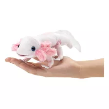 Folkmanis Axolotl, Blanco, Rosa