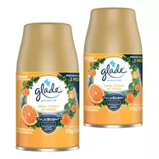 Kit 2 Refil Odorizador Glade 269ml- Escolha O Seu Aroma