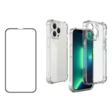 Carcasa Anti Golpes + Lamina Para iPhone (todos Los Modelos)