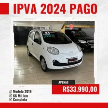 Chery/ Qq Act 1.0 Flrx 2017/2018 Ipva 2024 Pago