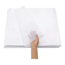 Papel De Seda Branco Embrulho 48x60cm C/ 100 Folhas 