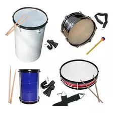 Combo Murga Bombito + Repique + Chato + Surdo + Accesorios