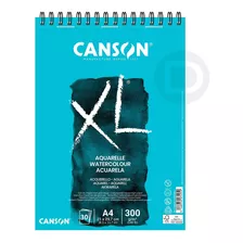 Bloco De Papel Canson Aquarela - Xl Aquarelle - 300g/m² A4