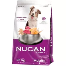 Nucan Alimento Para Perro Adulto, 1 Pieza De 25 Kilos