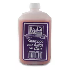 Shampoo Líquido Para Autos Con Cera New Shine 500 Ml