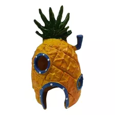 Adorno Casa Bob Esponja Anana Grande Piña Acuario Generica