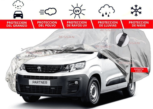 Funda Cubreauto Peugeot Partner Maxi  Puritech 2020 A 2026 Foto 2