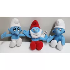 Bonecos De Pelúcia - Coleção Mc Donalds Smurfs Antigos 