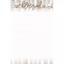 Papelería - Heartland 96067 Cotton Blessed Stationery Lined 