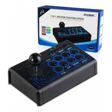 Controle Fliperama Arcade Dobe Para Ps4, Xbox, Pc E Outros Cor Preto