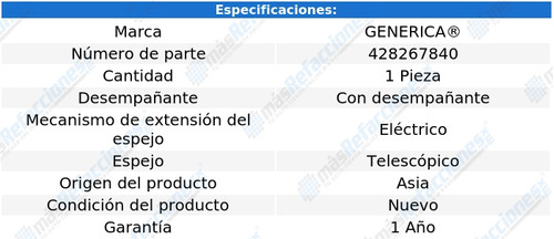 Espejo Retrovisor Lateral Chevrolet Silverado 3500 2014-2017 Foto 2