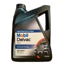 Aceite Para Motor Mobil Mineral 15w-40 Para Camiones Y Buses De 1 Unidad