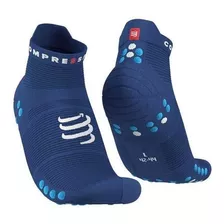 Calceta Deportiva Compressport Pro Racing V4l Azul