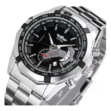 Reloj Automatico Acero Inoxidable Hombre