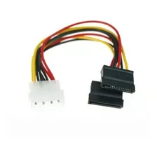 Cable Poder Doble Sata A Ide Molex