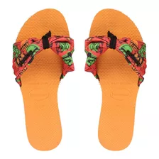 Sandalia Rasteirinha Havaianas You St Tropez Fita E Cactos