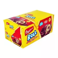 Bolinho Rocambole Roll Chocolate C/15 Un 34g - Bauducco