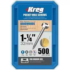 Tornillos Kreg 1 - 1/4 2# 1 500-pack Para Herramienta Kreg