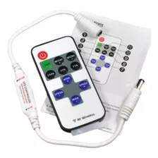 Controlador Con Ficha Dimmer Control Remoto 12/24v Full