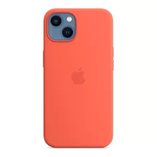 iPhone 13 Silicone Case With Magsafe Nectarine