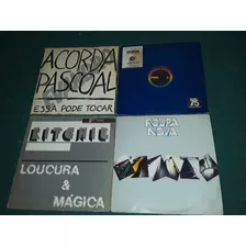 4 Lps Vinil Single Paralamas, Roupa N., Ritchie, Evandro