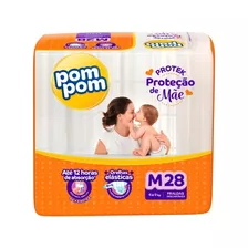 Fralda Descartável Infantil Pompom Atacado - Todos Tamanhos