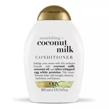 Acondicionador Ogx Nourishing + Coconut Milk En Botella De 385ml Por 1 Unidad