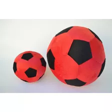 Bola De Futebol De Pelúcia Colorida 2 Peças