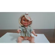 Boneca Antiga Fiteira Hong Kong De Plástico Mini Doll