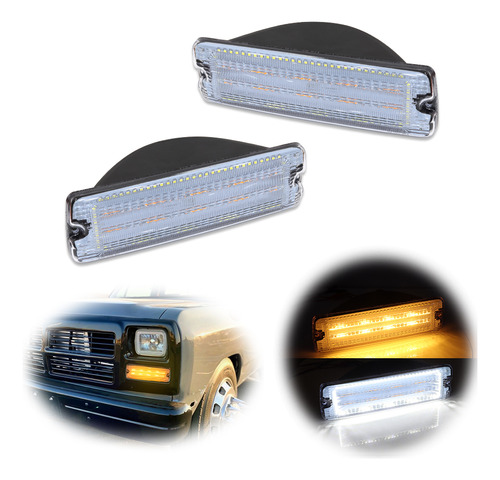 Foto de Luz De Seal Led Drl Para Dodge D150/w150 250 350 Ect