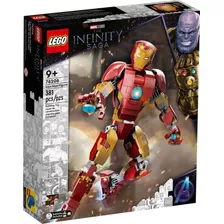 Lego Marvel 76206 Figura De Iron Man (381 Piezas)