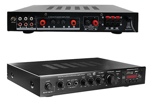 Amplificador Audio 5 Canales Dvd Bluetooth Av-298bt 2000w