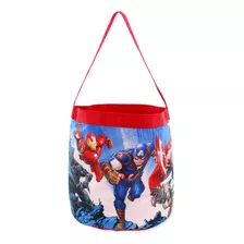 Super Hero Adventures - Cesta Plegable De Nailon Para Regal.