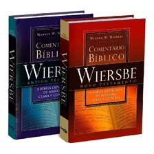 Comentário Bíblico Wiersbe 2 Volumes Novo E Antigo Testament