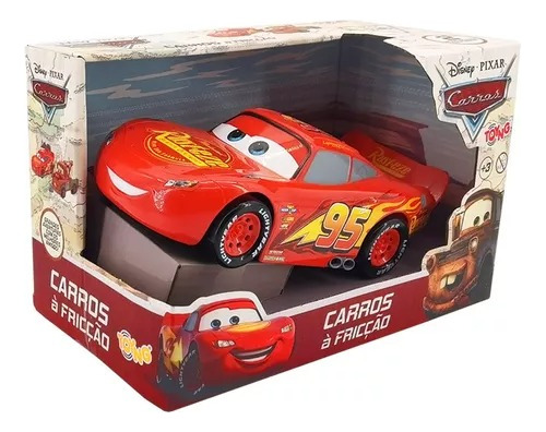 Kit Carrinhos Relâmpago Mcqueen Pixar Disney Monta e Desmonta