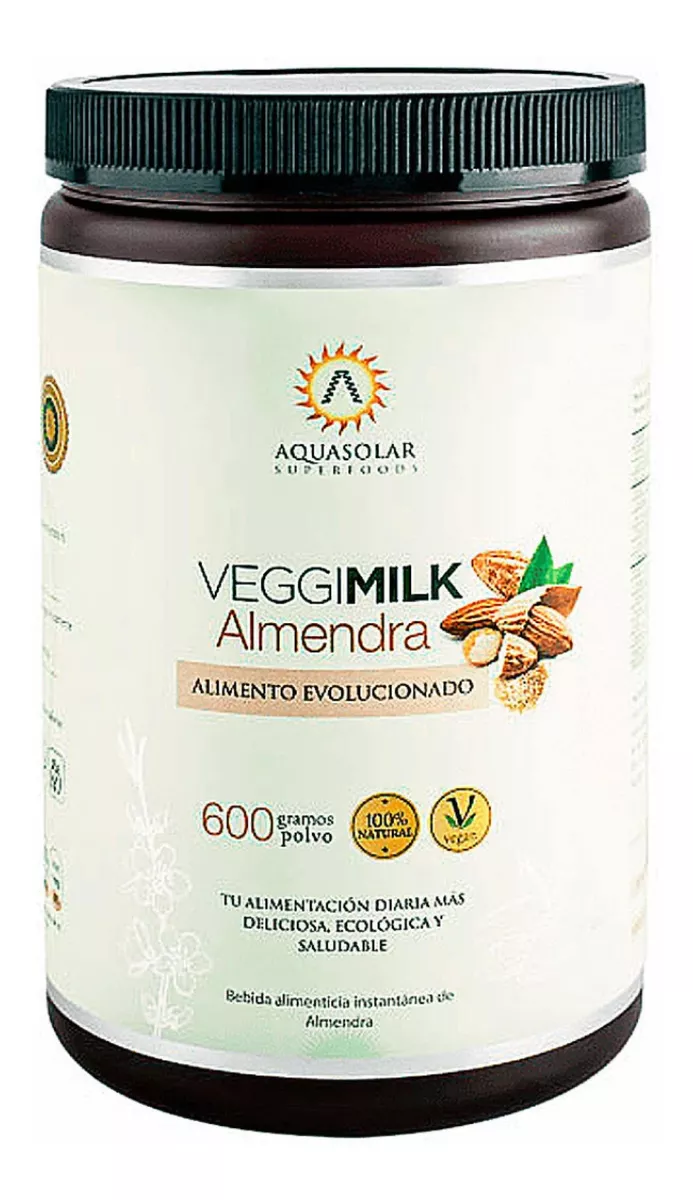 Veggi Milk Almendra - Leche 600gr - 15ltrs. - Aquasolar
