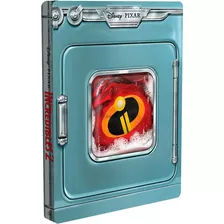 Blu-ray - Os Incríveis 2 (2d+3d) 3 Discos - Box Steelbook