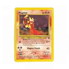 Magmar 44 - Carta Original Pokémon Wizards Black Star Promos