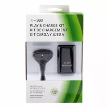 Kit Carga Y Juega Negro Para Control 360