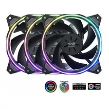 Ventilador Inwin Sirius Loop Addressable Rgb Triple Fan Kit 