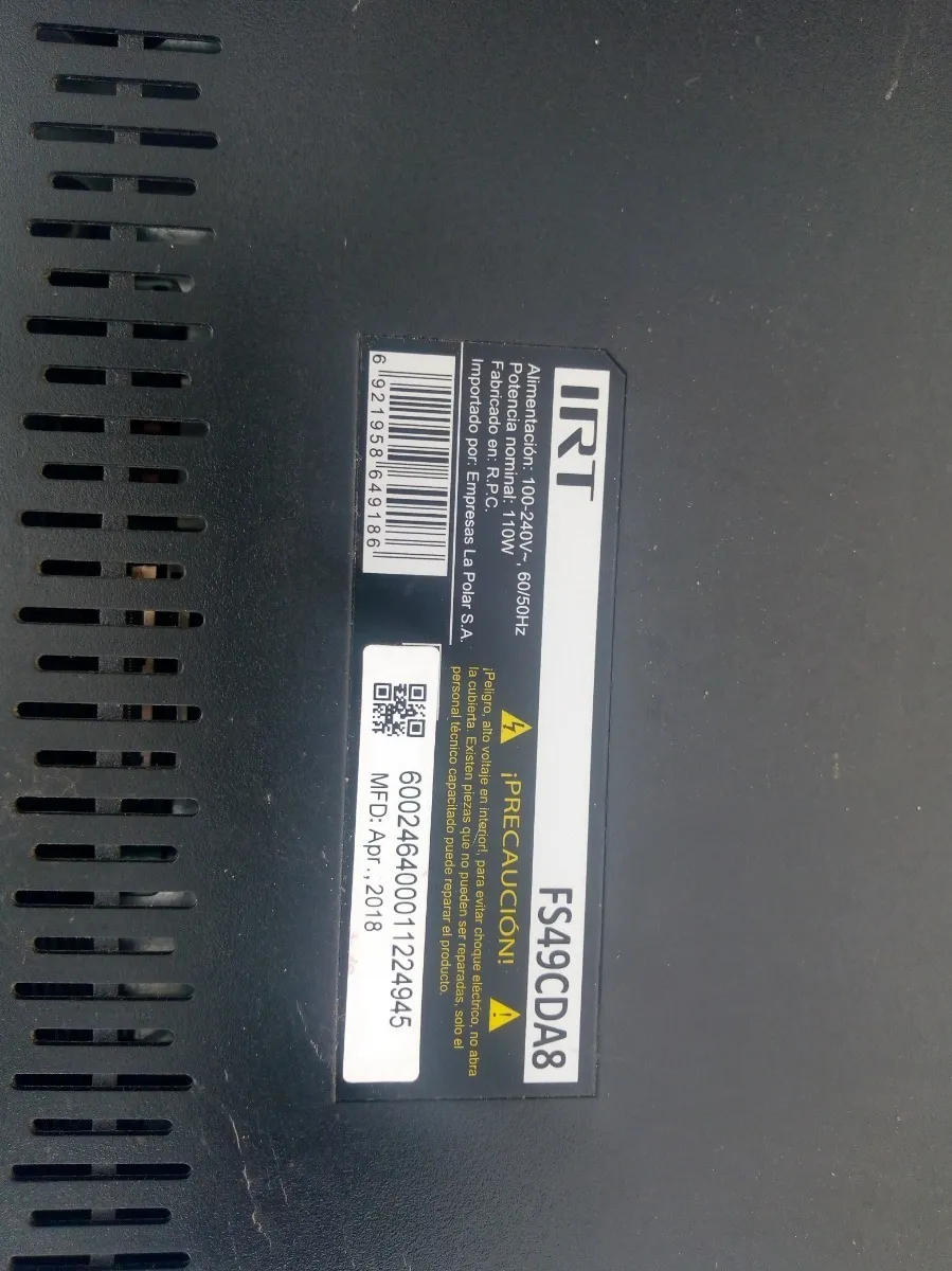 Tiras Led Tv Irt Modelo Us55cda8 Usadas Tiras Led Tv Irt Modelo Us55cda8 Usadas