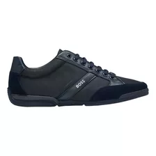 Tenis Boss Saturn Lowp Color Azul Para Hombre 100% Original