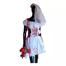 Vestido Noiva Caipira Acompanha Véu 