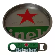 Bandeja Heineken + Destapador Cerveza Gastronomía Bartender