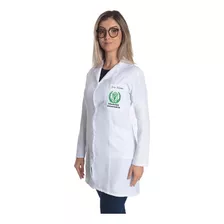 Jaleco Feminino Medicina Veterinária Bordado Personalizado
