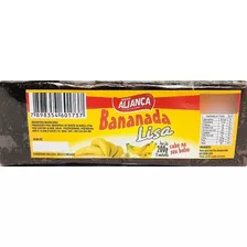 Aliança Doce De Bananada Lisa - Pacote 200g