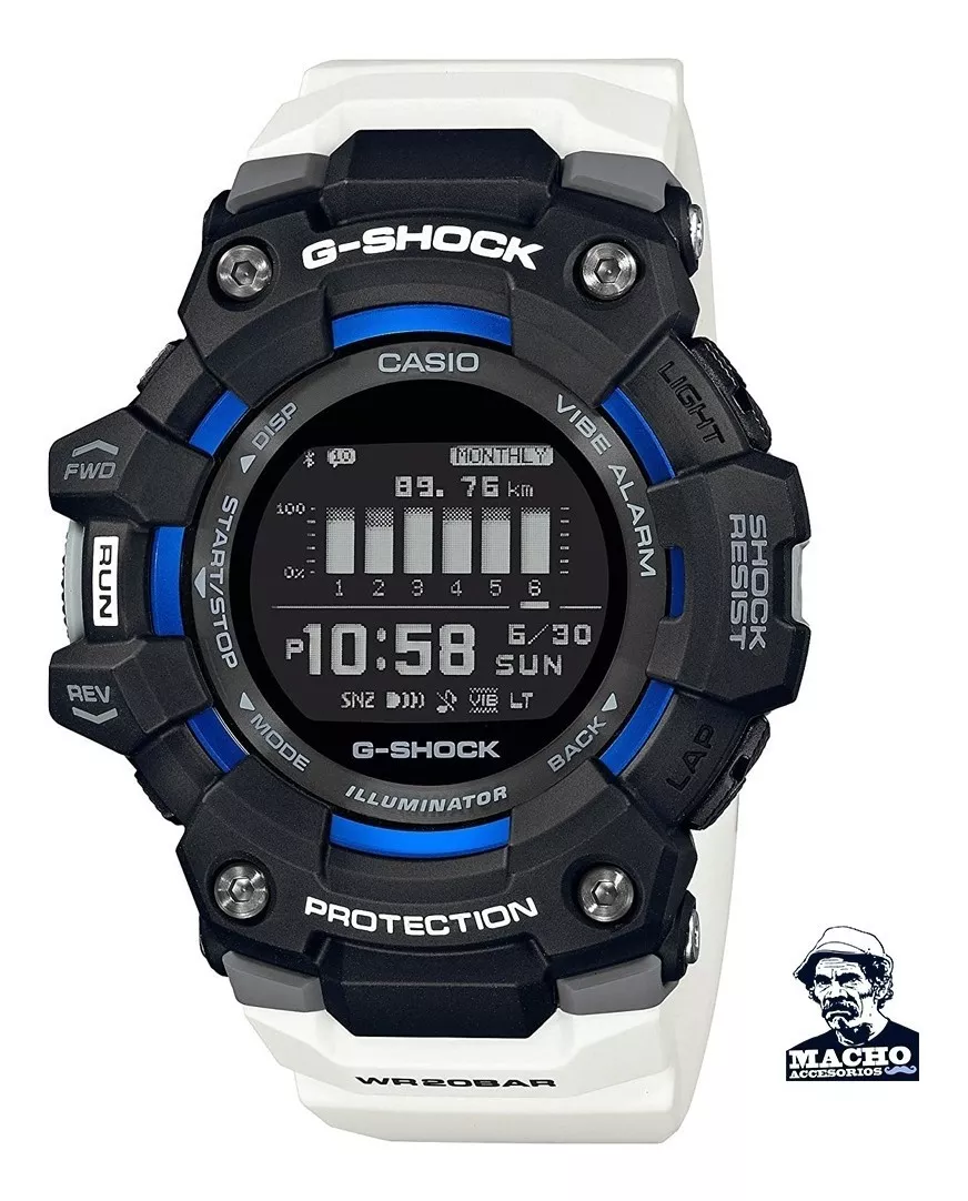 Reloj Casio G-shock Gbd-100-1a7 Bluetooth En Stock Original 