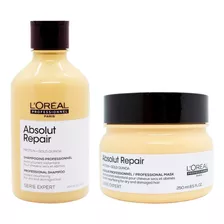 Kit Loreal Absolut Repair Combo Shampoo + Máscara Chico